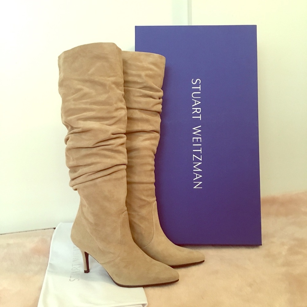 Stuart Weitzman “Lafayette” slouch boot